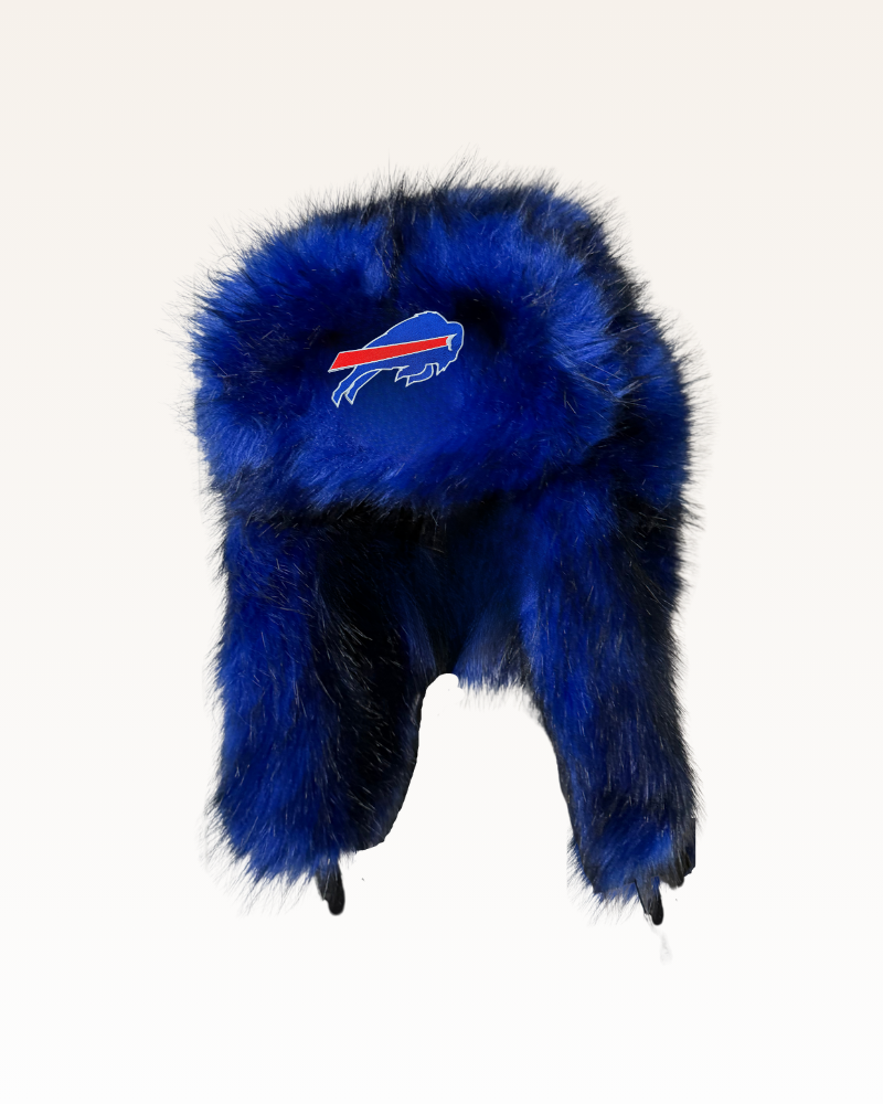 Buffalo Bills Faux Fur Trapper Hat