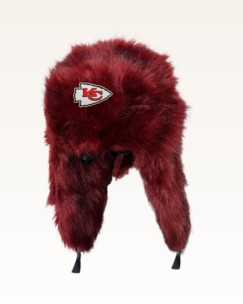 Kansas City Chiefs Faux Fur Trapper Hat