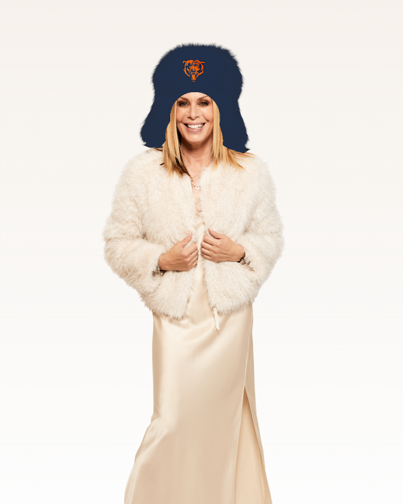 Chicago Bears Faux Fur Trapper Hat
