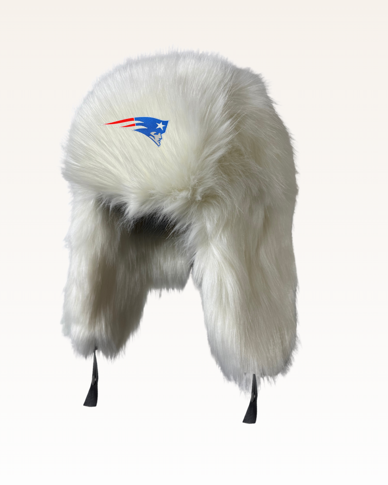New England Patriots Faux Fur Trapper Hat