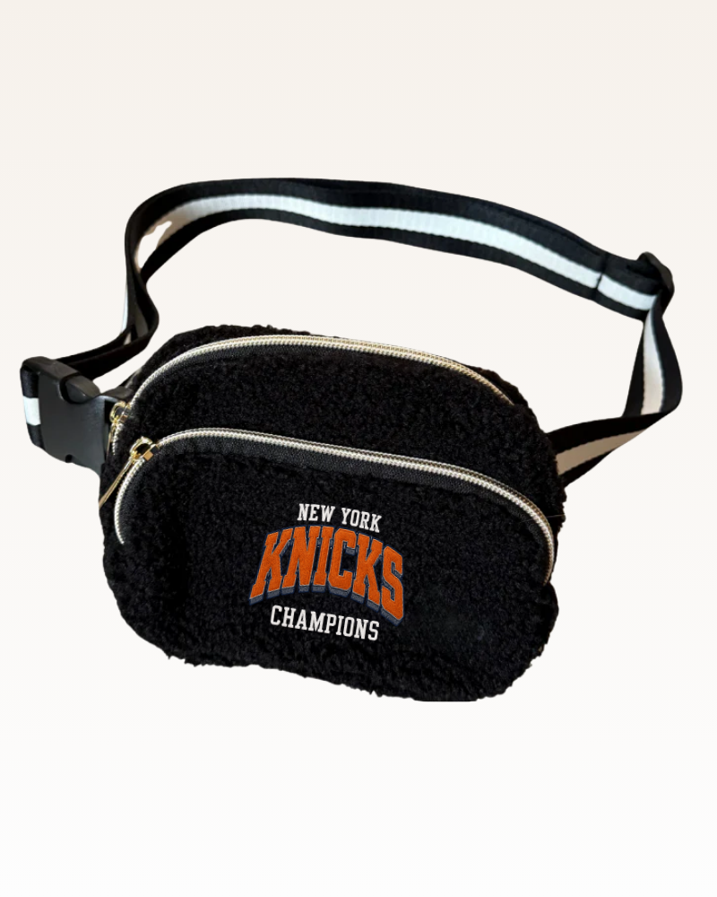 New York Knicks 2026 NBA Champions Regulation Size Fanny Pack - Black