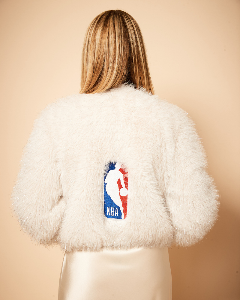 NBA Logoman Faux Fur (NBA Lined) Jacket