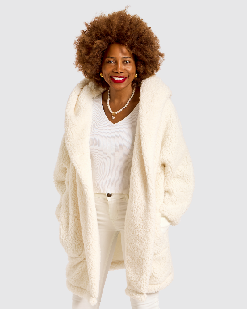 The Mantra Sherpa Lounger Jacket - Blessed