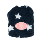 San Francisco 49ers Pink Logo Sherpa Pet Jacket