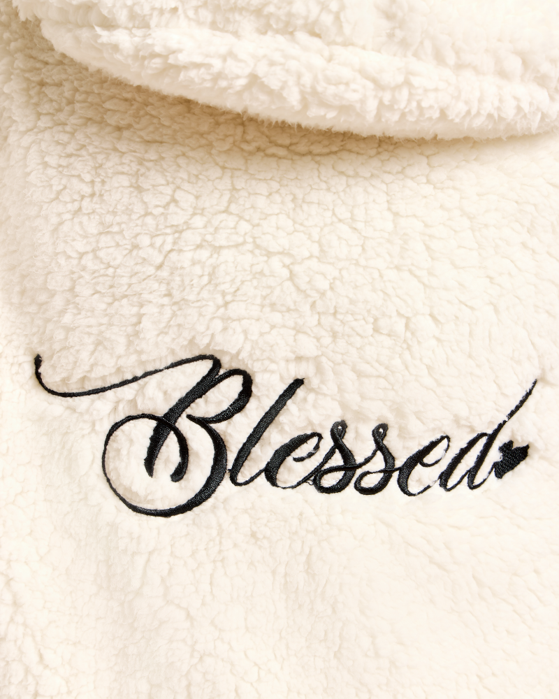 The Mantra Sherpa Lounger Jacket - Blessed