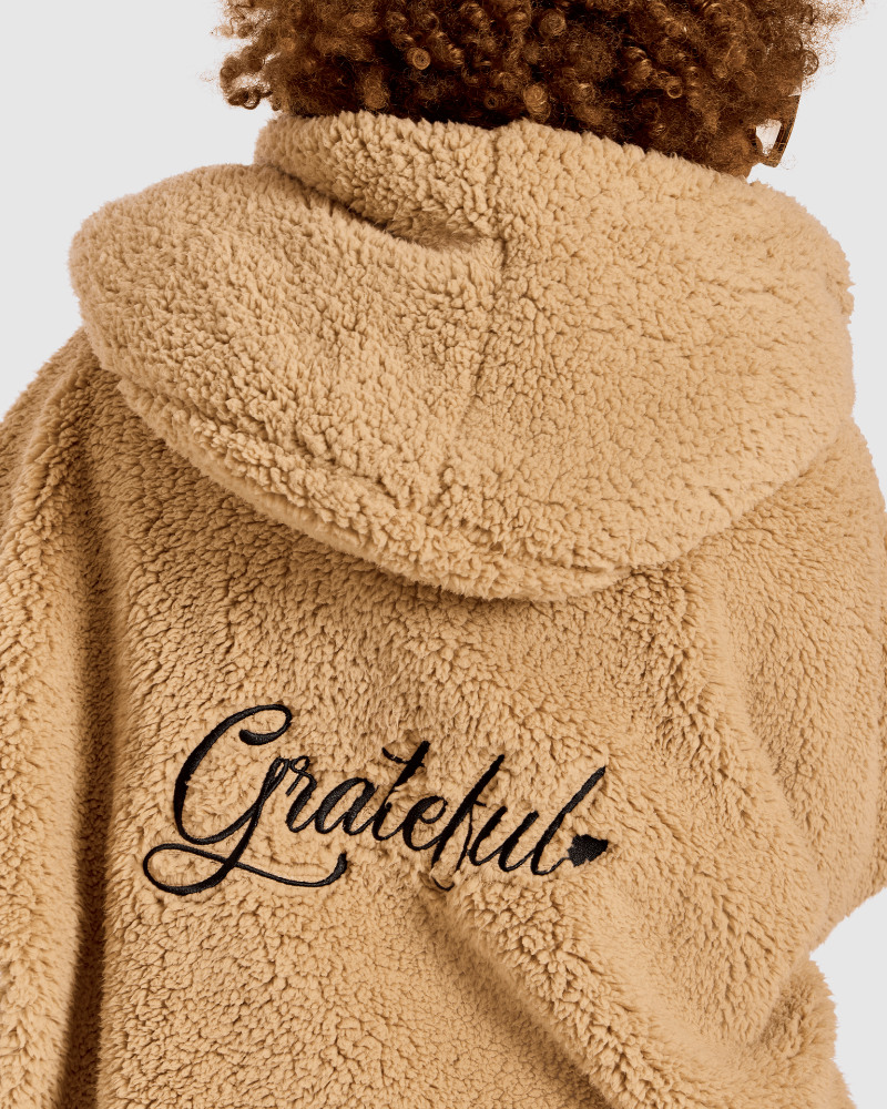 The Mantra Sherpa Lounger Jacket - Grateful