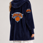 New York Knicks 2026 NBA Champions Remix Logo Lounger Lite Jacket - Navy