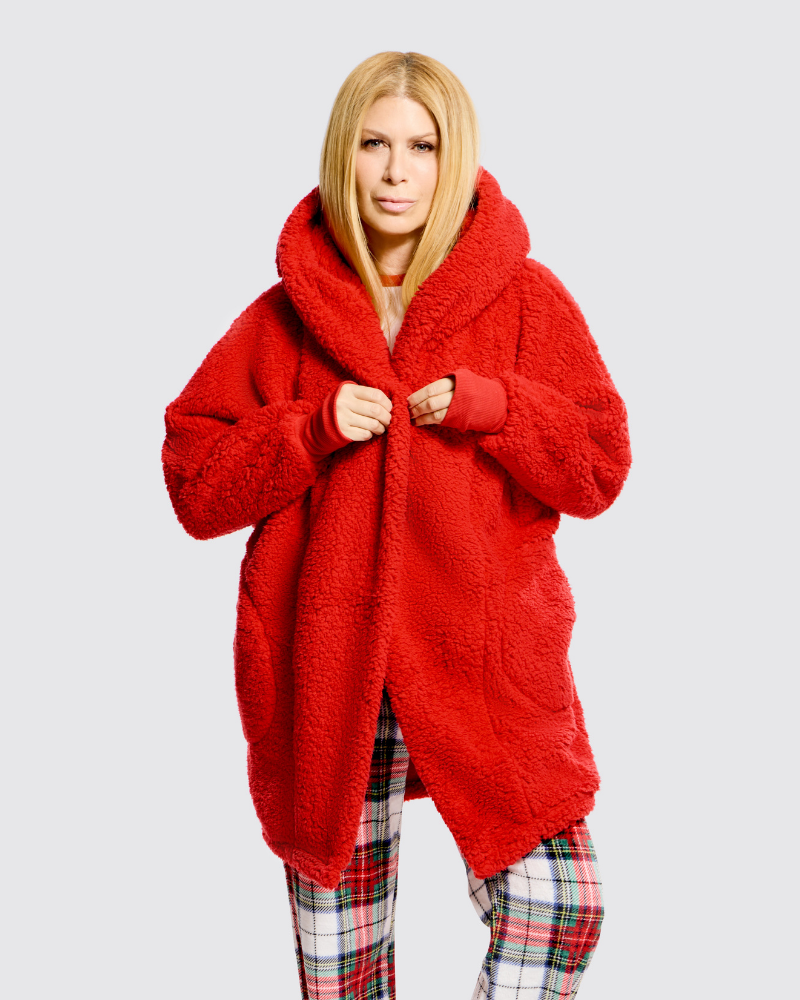 Kansas City Chiefs Sherpa Lounger Jacket