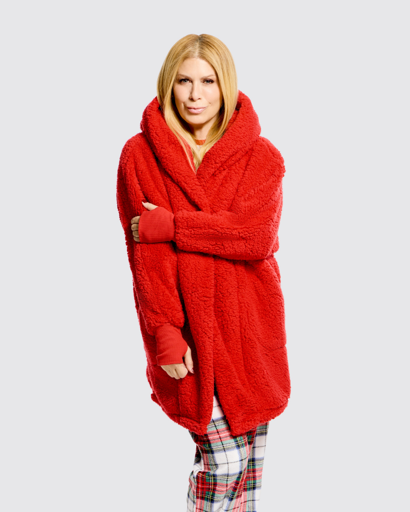 Kansas City Chiefs Sherpa Lounger Jacket