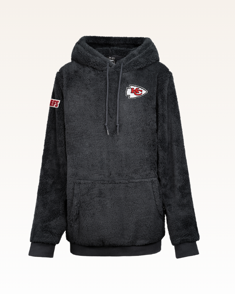 Kansas City Chiefs Remix Logo Sherpa Hoodie