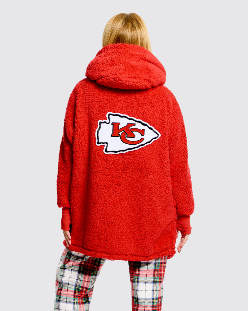 Kansas City Chiefs Sherpa Lounger Jacket