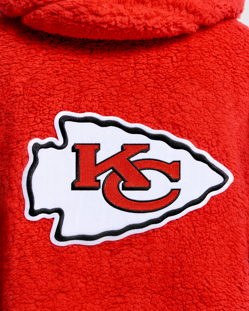 Kansas City Chiefs Sherpa Lounger Jacket