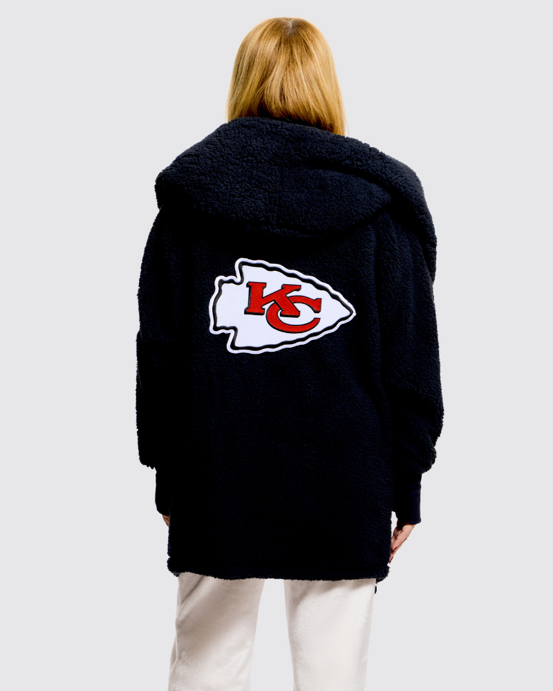 Kansas City Chiefs Sherpa Lounger Jacket