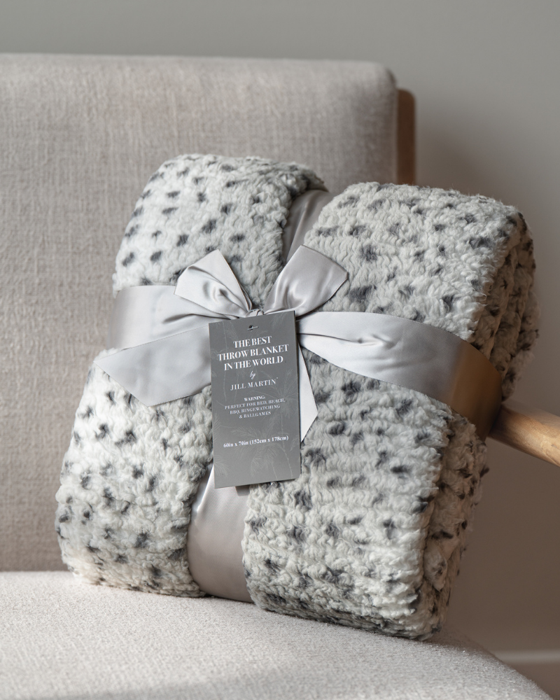 Jill Martin Sherpa Throw Blanket