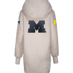 University of Michigan Remix Logo Sherpa Lounger Jacket