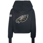 Philadelphia Eagles Remix Logo Cropped Sherpa Lounger Jacket