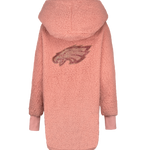 Philadelphia Eagles Bedazzled Logo Sherpa Lounger Jacket