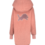 Detroit Lions Bedazzled Logo Sherpa Lounger Jacket
