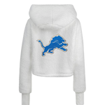 Detroit Lions Cropped Sherpa Lounger Jacket