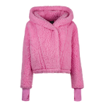 Classic Cropped Sherpa Lounger Jacket