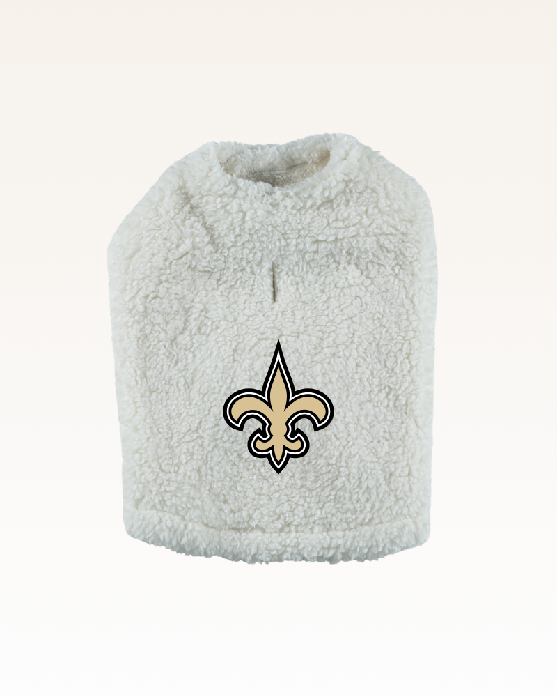New Orleans Saints Sherpa Pet Jacket