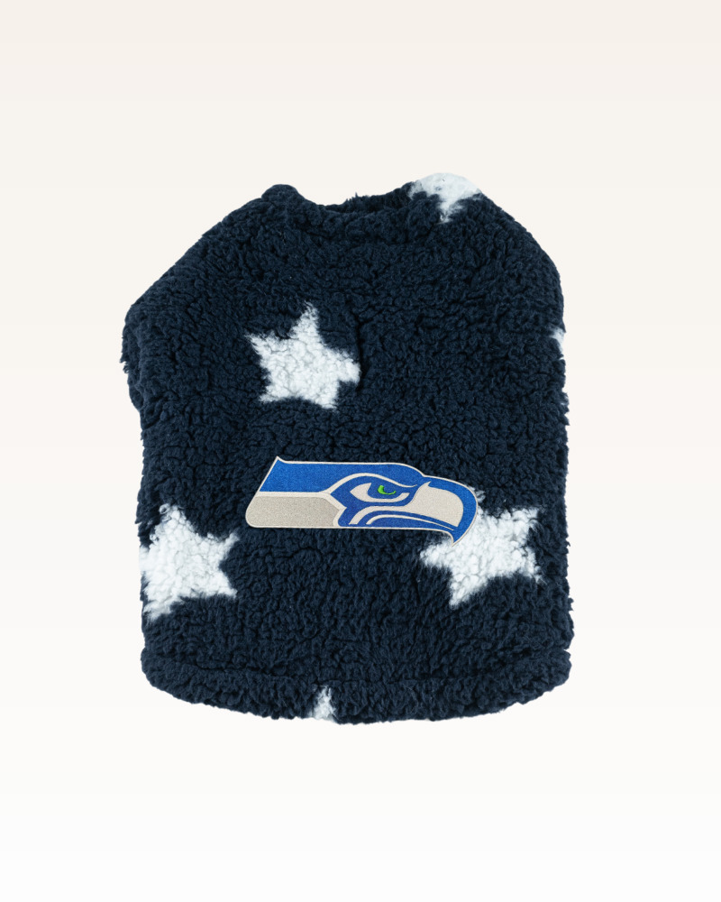 Seattle Seahawks Sherpa Pet Jacket