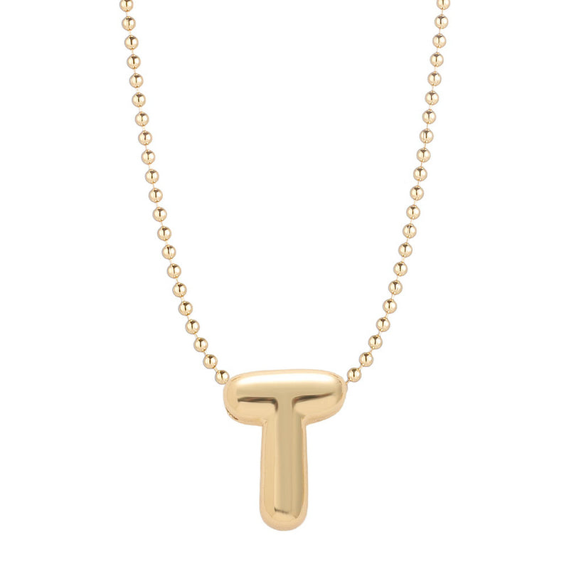 Leo & Luca by Hara Mini Balloon Initial Necklace