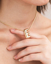 Leo & Luca by Hara Large Balloon Initial Necklace