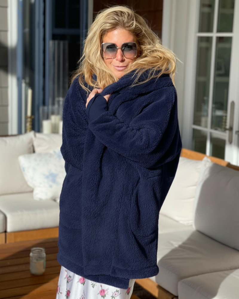 The Luxe Unisex Lounger Lite Jacket - Navy