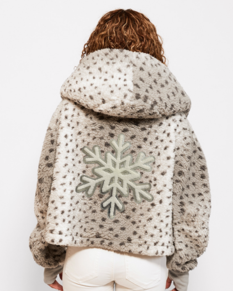 Bedazzled Snowflake Cropped Lounger