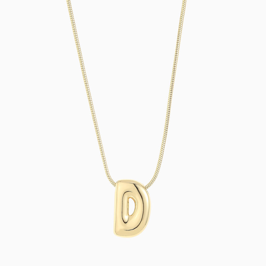 Leo & Luca by Hara Large Balloon Initial Necklace