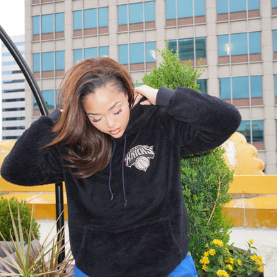 New York Knicks Leopard Logo Hoodie