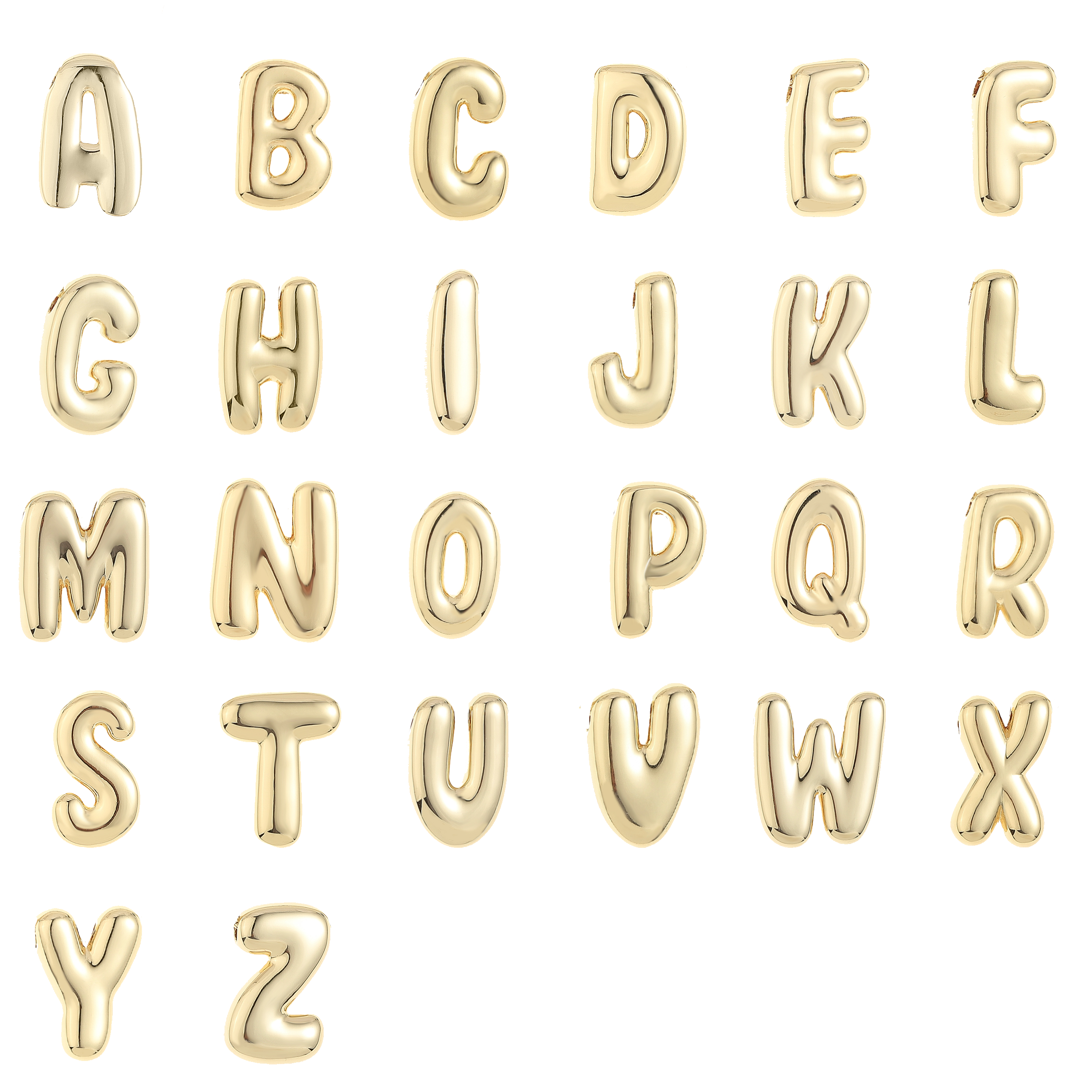 Leo & Luca by Hara Large Balloon Initial Necklace