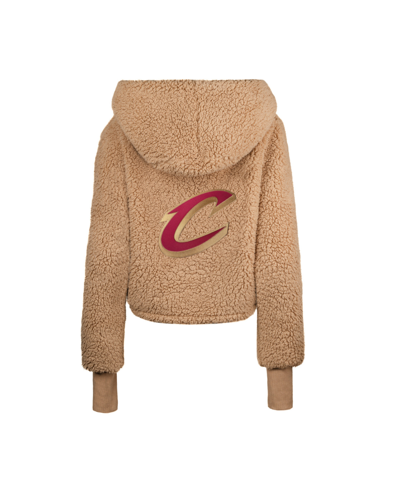 Cleveland Cavaliers Cropped Sherpa Lounger Jacket