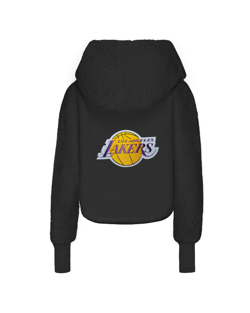 Los Angeles Lakers Cropped Sherpa Lounger Jacket