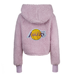 Los Angeles Lakers Cropped Sherpa Lounger Jacket