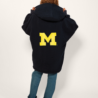 University of Michigan Unisex Sherpa Lounger Jacket