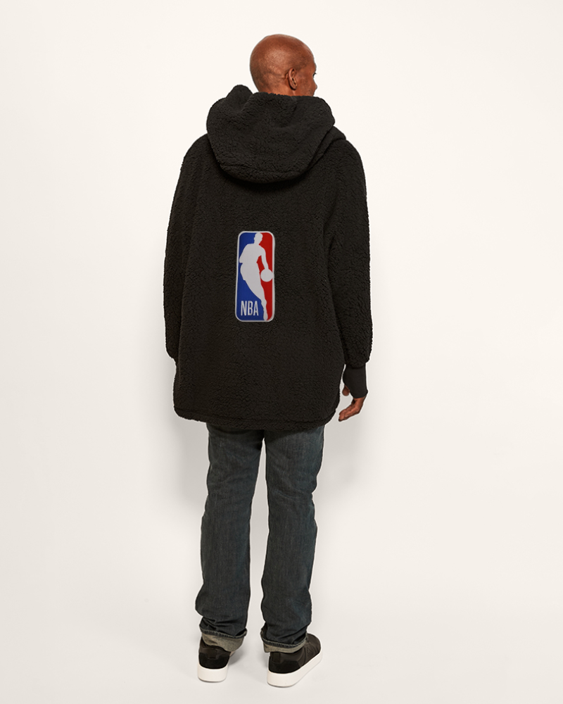 NBA Logoman Unisex Sherpa Lounger Jacket