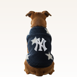 New York Yankees Embroidered Logo Pet Jacket - Navy w/ Stars