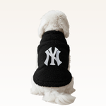 New York Yankees Embroidered Logo Pet Jacket - Black