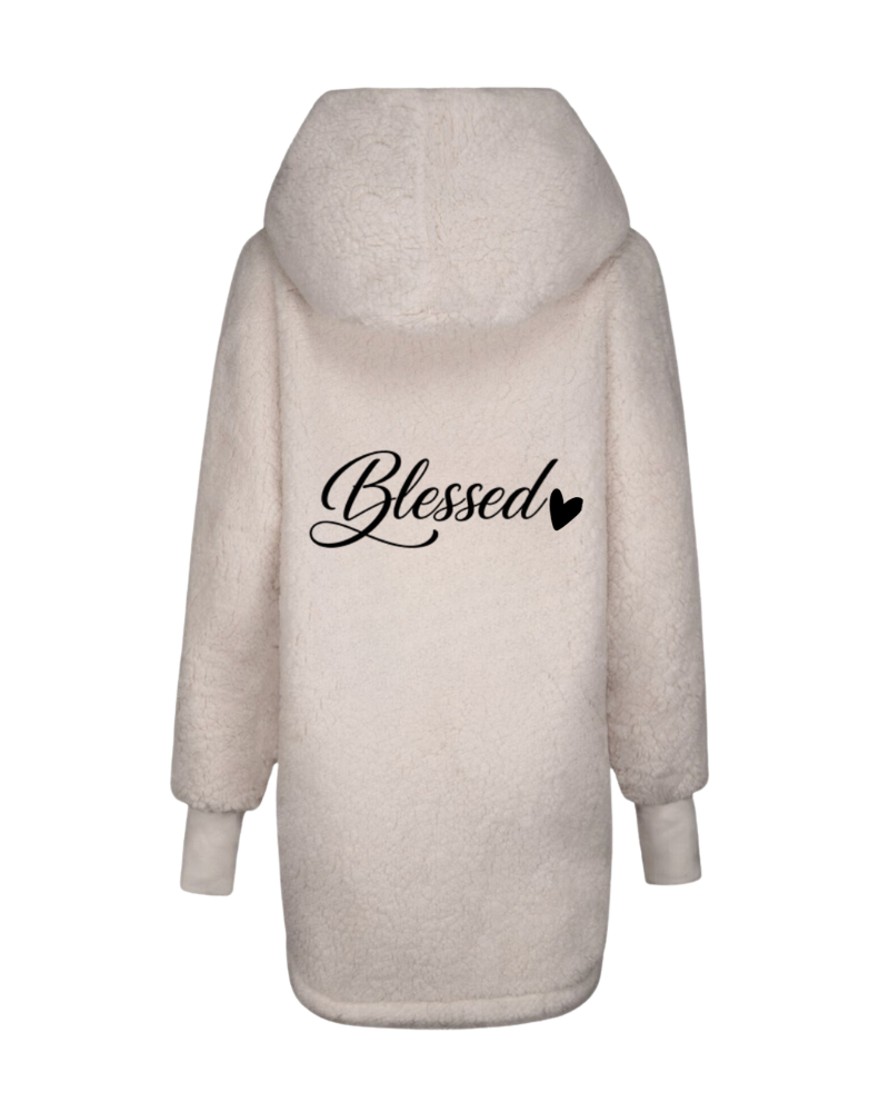 The Mantra Sherpa Lounger Jacket - Blessed
