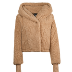 Classic Cropped Sherpa Lounger Jacket