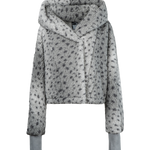Classic Cropped Sherpa Lounger Jacket