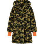Classic Unisex Sherpa Lounger Jacket - Camouflage