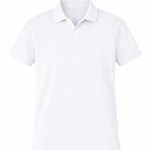 Men's Terry Polo - White
