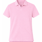 Men's Terry Polo - Pink
