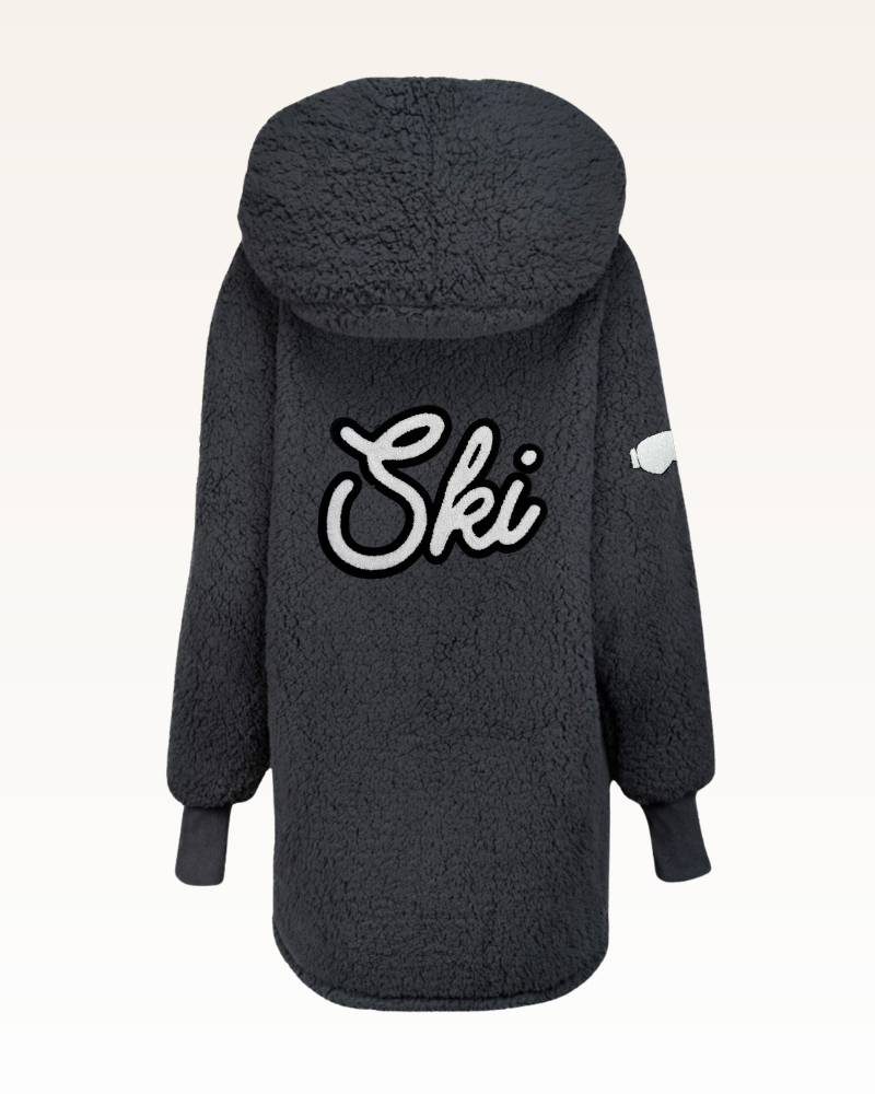 Chenille 'Ski' Remix Logo Lounger