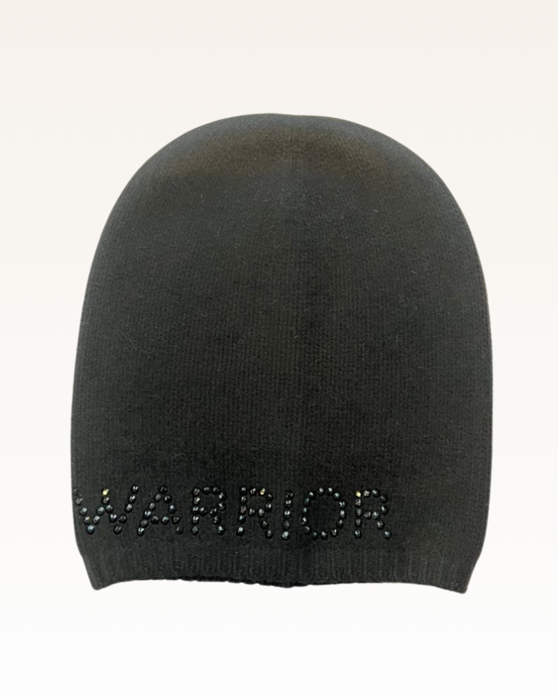 Bedazzled Warrior Beanie by Carolyn Rowan