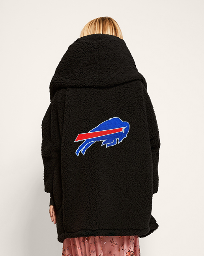 Buffalo Bills Lounger in 2XL/3XL | Soft Sherpa Hoodies & Lounger