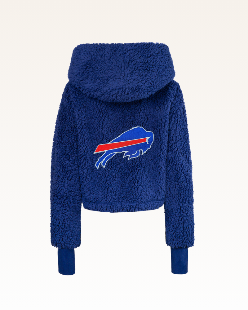 Buffalo Bills Cropped Sherpa Lounger Jacket